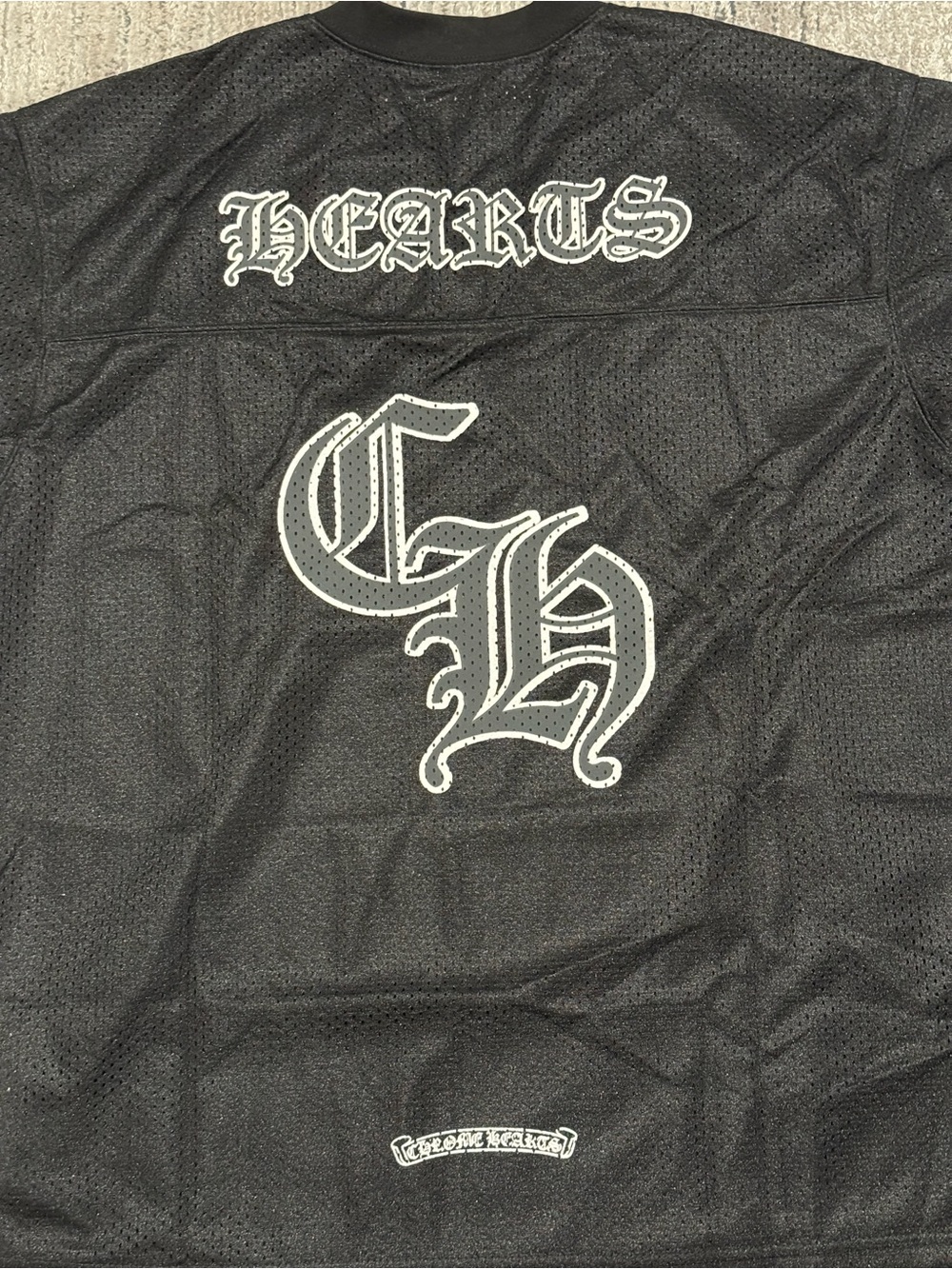 Chrome Hearts Black Mesh Jersey - Picture 3 of 9